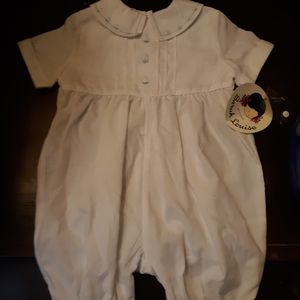 Vintage Sarah Louise with Embroidered Sailboats